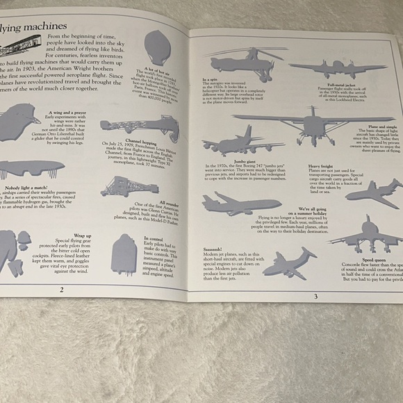 !**KIDS BOOKS 4/$10**! Aircraft More Than 60 Reusable Full-Color Stickersby 2005 - Picture 3 of 9